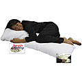 Extra-long 54-inch Memory Foam Noodle Body Pillow
