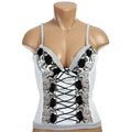 Donna di Capri Women's Exquisite Overlay Corset