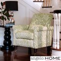 angelo:HOME Harlow Floral Lotus Green Arm Chair
