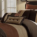 Regatta Pintuck Chocolate 8-piece Comforter Set