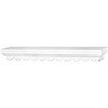 Fashion Furnishings White Scalloped Shelf