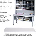 Safco Grey Sorting Table Top