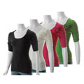 Ci Sono by Adi Junior's Ruched Sleeve Sweater