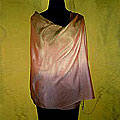 Silk and Wool 'Natural Radiance' Shawl (India)