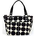 OiOi Sand Dot Shopper Tote Diaper Bag