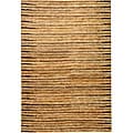Hand-knotted All-Natural Fields Beige Hemp Rug (6' x 9')