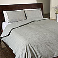 Grey Jodhpur 3-piece Cotton Duvet Cover Set (India)