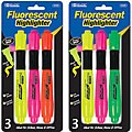 Desk Style 3-pack Fluorescent Highlighters (Case of 144)