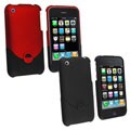 Snap-on Rubber Case for Apple iPhone 3G/ 3GS