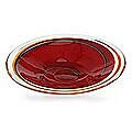 Murano Hand-blown Glass 'Scarlet Vortex' Centerpiece (Brazil)
