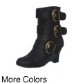 Bucco Women's '17-113' Buckle Boots