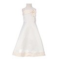 Sophias Style Girl's Ivory Full-length Dress