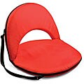 Picnic Time Oniva Portable Red Recreation Recliner