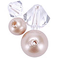 Jolee's Jewels Almond Crystal Bi-cone and Pearl Beads (Pack of 28)