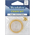 Beadalon Goldplated 6.5-foot Snake Chain Kit