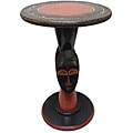 Wooden 2-sided 'Adofo' Mask Table (Ghana)