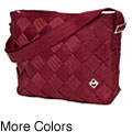 Maggie Bags Recycled Seatbelt Large Messenger Bag