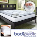 Bodipedic 4-inch Dual Layer Pillow Top Memory Foam Mattress Topper