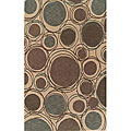 Meridian Ivory/ Blue Rug (9'6 x 13')
