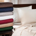 Egyptian Cotton 400 Thread Count Striped Sheet Set