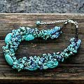 Beaded 'Gush' Necklace (Thailand)