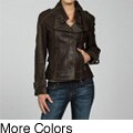Collezione Italia Women's Asymmetrical Lambskin Jacket