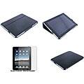 Carbon Fiber Leather iPad Binder Folder Case and Screen Protector