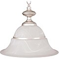 1-light Silver Pendant Light
