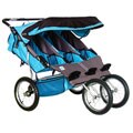 BeBeLove Aqua Triple Jogging Stroller