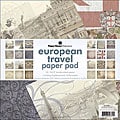 Paper House 'Europe' Double-Sided 12x12 Paper Pad (Package of 24 Sheets)