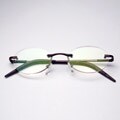 Rimless Oval Computer Glasses