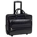 McKlein Franklin Leather 17-inch Detachable-wheel Laptop Case