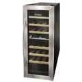 Vinotemp VT-21TEDS-2Z Dual-zone 21-bottle Thermoelectric Wine Cooler