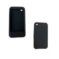 iPhone 4 Premium Silicone Black Skin Case