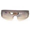 Women's F1506 Brown Rimless Sunglasses