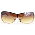 Women's M9203 Two-tone Rimless Sunglasses
