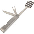 KitchenWorthy 3-in-1 Stainless Steel BBQ Tools (Pack of 10)