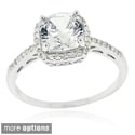 Icz Stonez Sterling Silver Cubic Zirconia Engagement-style Ring