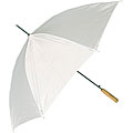 RainWorthy 48-inch All-white Umbrellas (Case of 24)