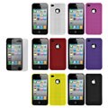 Perforated Mesh Apple iPhone 4 Rubberized Case with Screen Protector