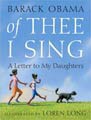 Of Thee I Sing: A Letter to My Daughters by Barack Obama (Hardcover)