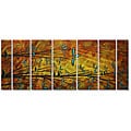 Megan Duncanson 'Two Birds' Metal Wall Art
