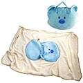 H2W Kid's Plush Bear Animal Blanket