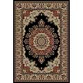 Soho Black Oriental Rug (5'3 x 7'3)