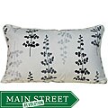 Jiti Pillows Outdoor Black Leaves Decorative Pillow