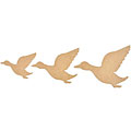 Beyond The Page MDF Flying Ducks (Set of 3)