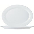 Cardinal International Restaurant White Oval 12.5-in Platters (Case of 24)