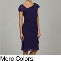 Patra Ltd Women's Asymmetrical Evening Dress