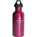 Stainless Steel 27-oz Pink Water Bottles (Pack of 6)