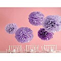 Martha Stewart Purple Decor Pom-Poms (Pack of 5)